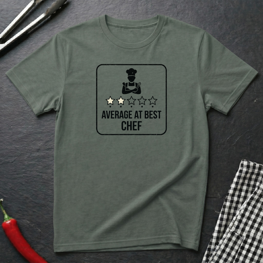 Average At Best Chef T-Shirt