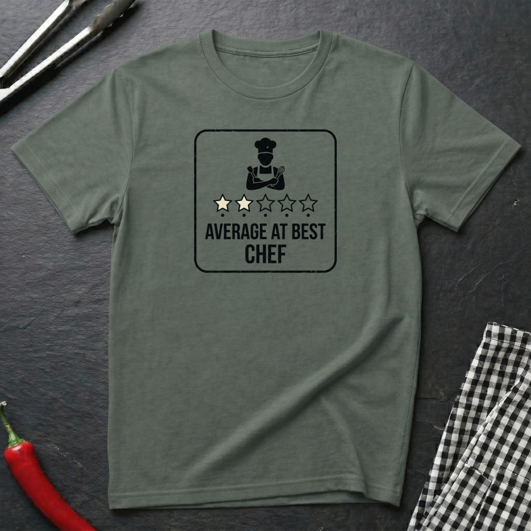 Average At Best Chef T-Shirt