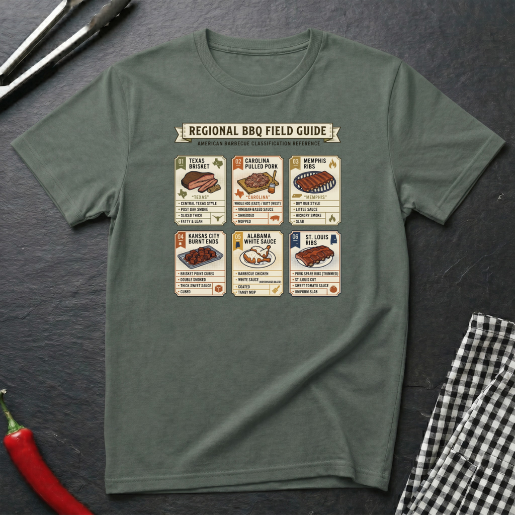 BBQ Field Guide T-Shirt