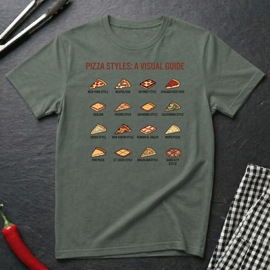 Pizza Visual Guide T-Shirt