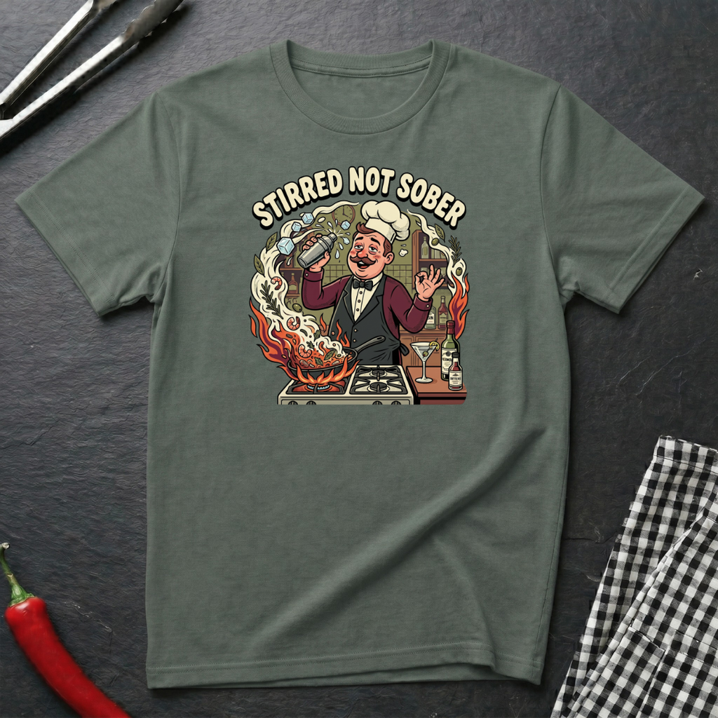 Stirred Not Sober T-Shirt