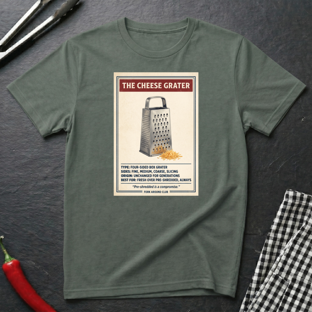 The Cheese Grater T-Shirt