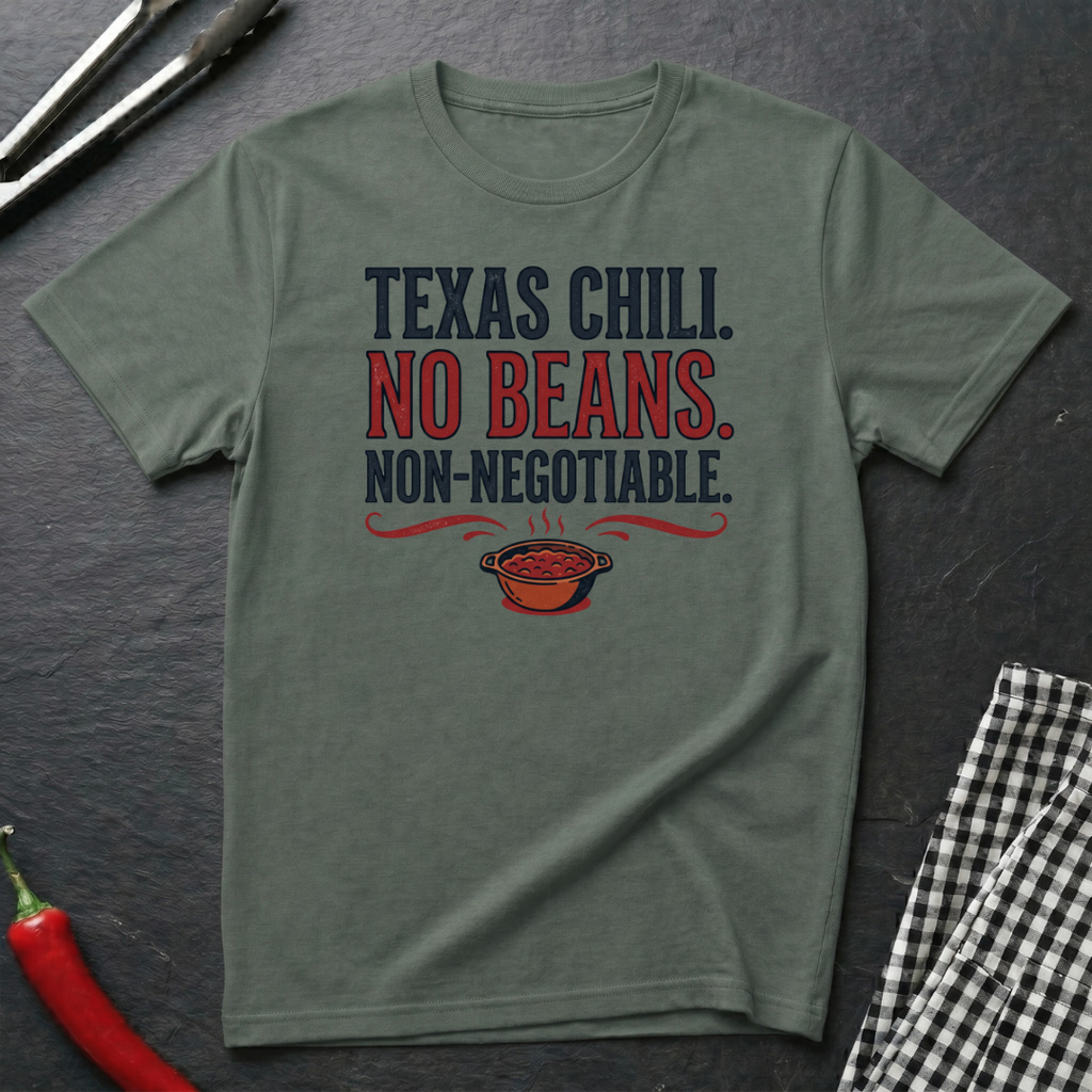 Texas Chili. No Beans. T-Shirt