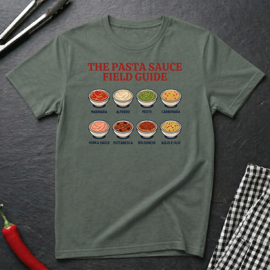Pasta Sauce Guide T-Shirt