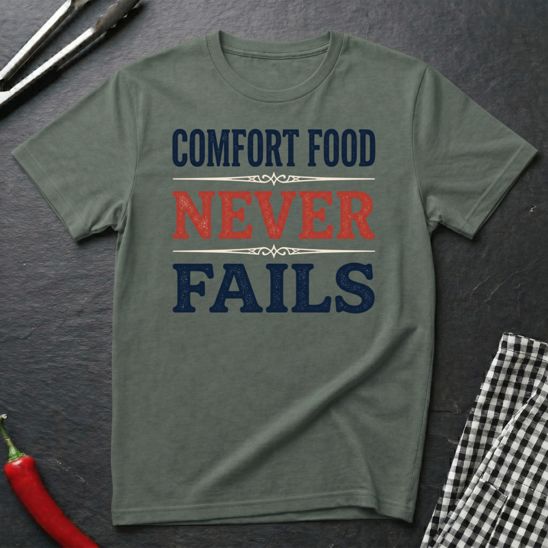Comfort Food Never Fails T-Shirt