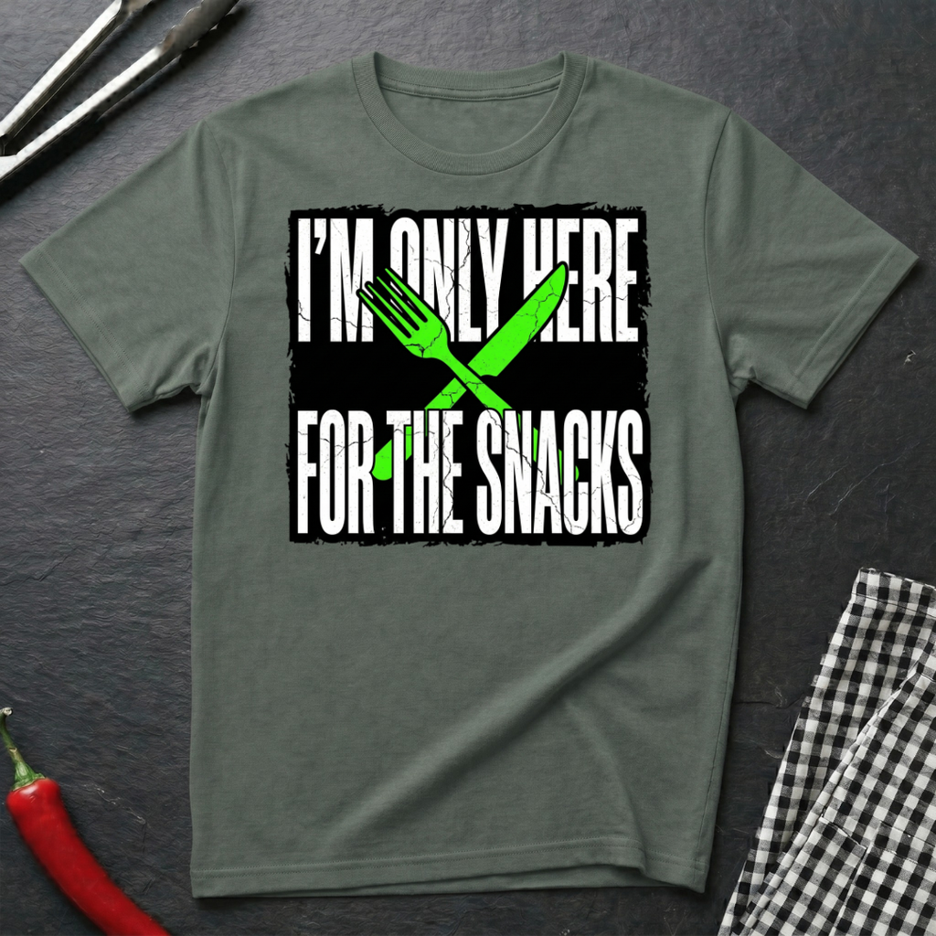 Here For The Snacks T-Shirt