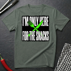 Here For The Snacks T-Shirt