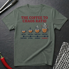 Coffee To Chaos Ratio T-Shirt
