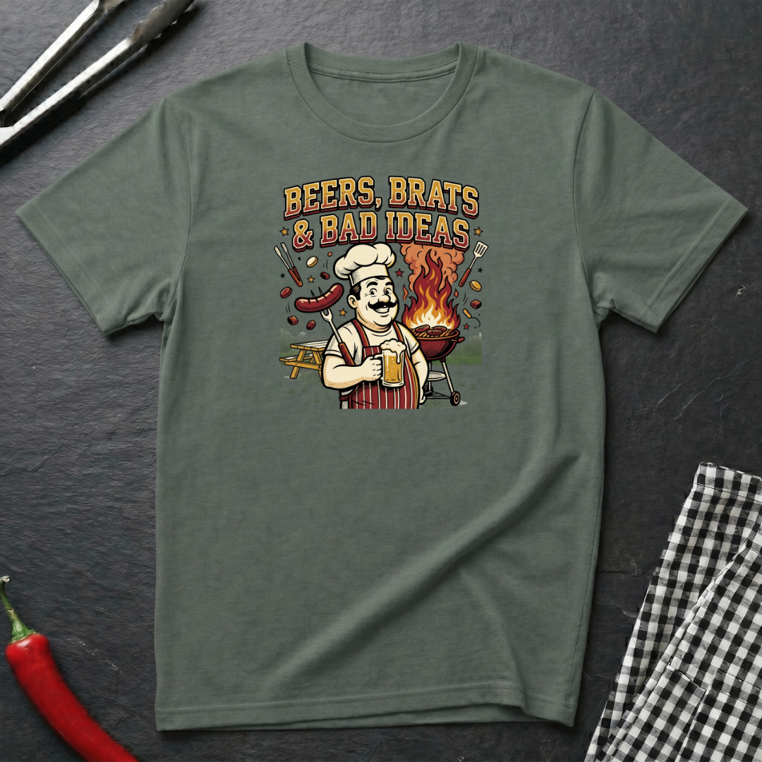 Beers Brats & Bad Ideas T-Shirt