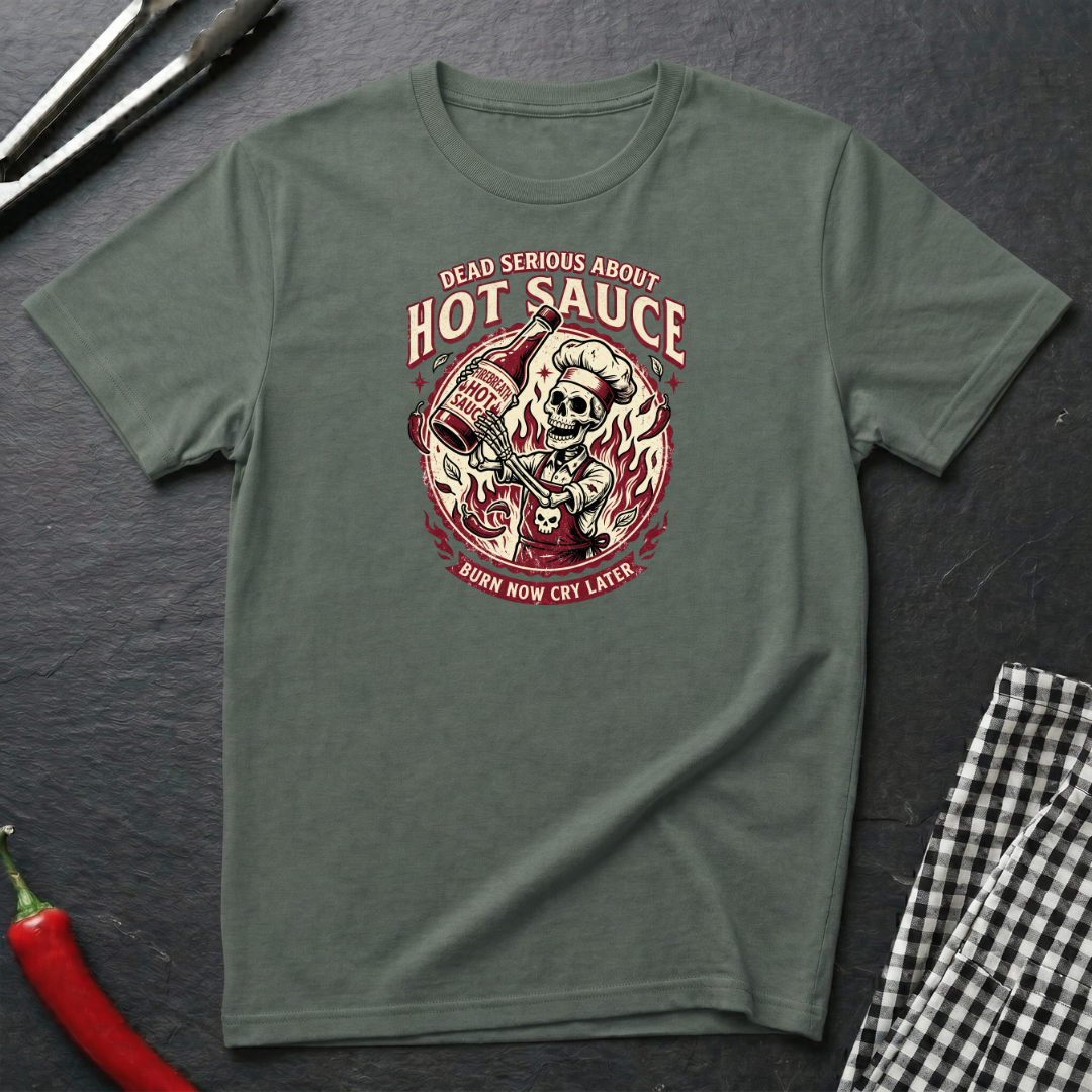 Dead Serious About Hot Sauce T-Shirt
