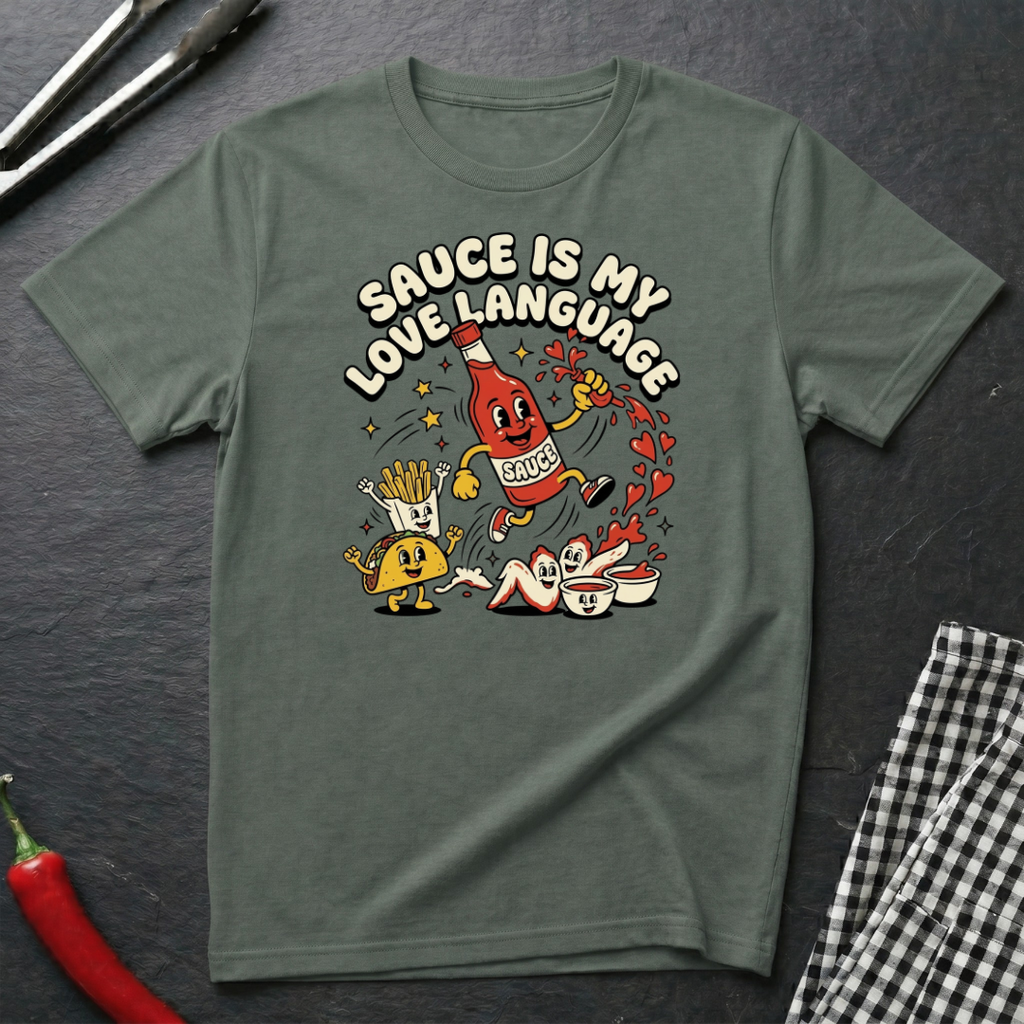 Sauce Is My Love Language T-Shirt