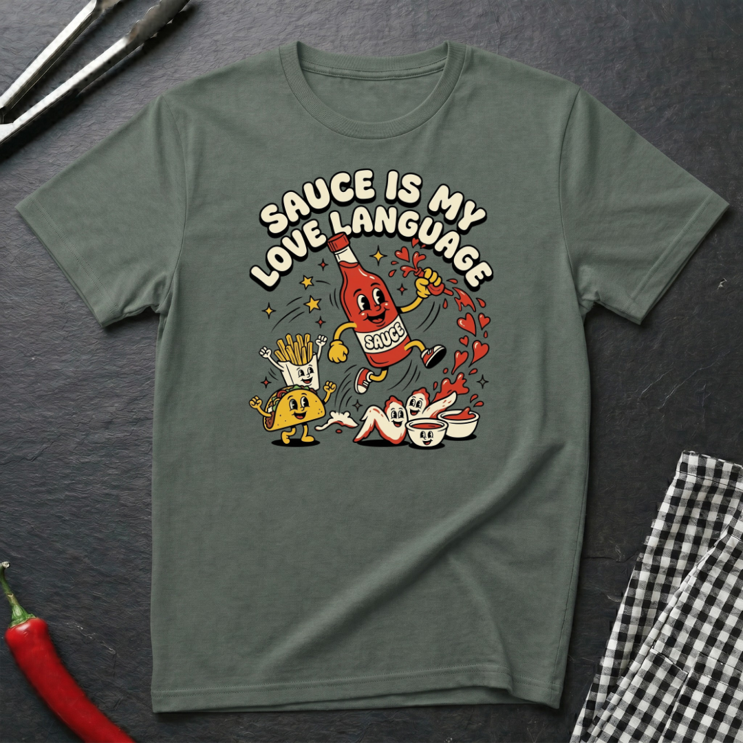 Sauce Is My Love Language T-Shirt