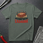 Emotional Support Lasagna T-Shirt