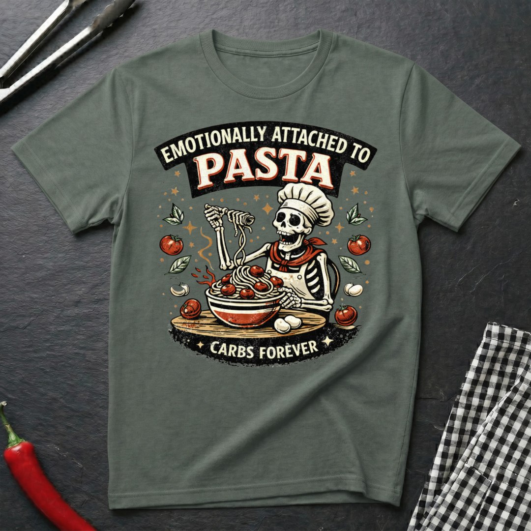 Emotionally Attached To Pasta T-Shirt