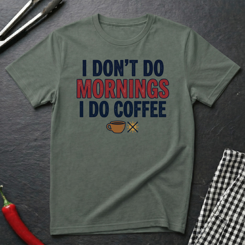 I Don't Do Mornings T-Shirt