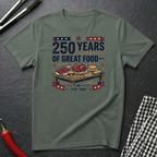 250 Years Of Food T-Shirt