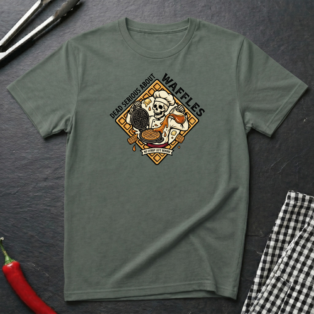 Dead Serious About Waffles T-Shirt