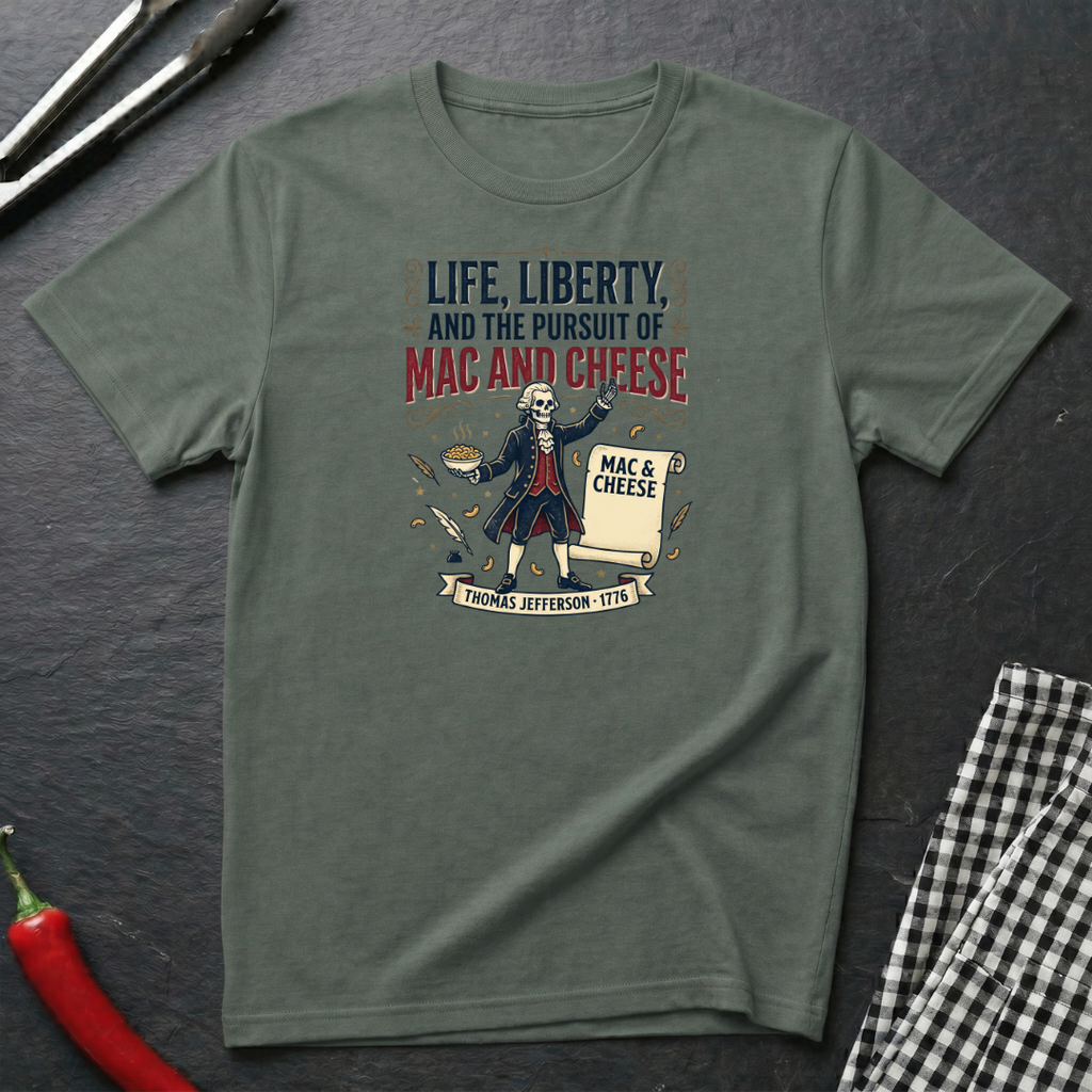 Life, Liberty, Mac & Cheese T-Shirt