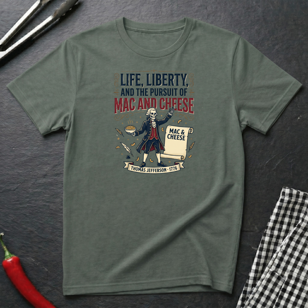 Life, Liberty, Mac & Cheese T-Shirt