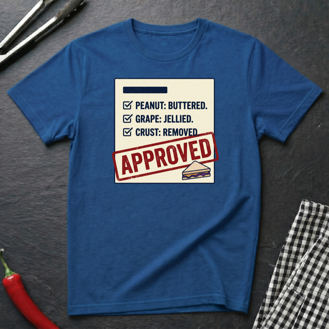 PB&J Checklist T-Shirt