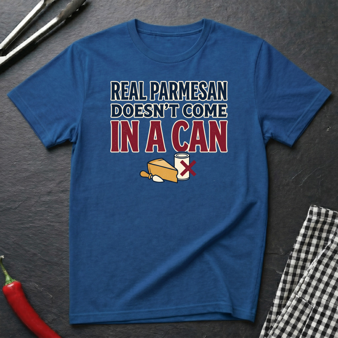 Real Parmesan Not From A Can T-Shirt
