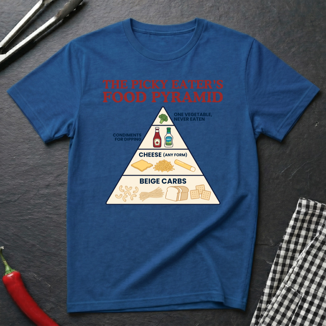 Picky Eater's Food Pyramid T-Shirt