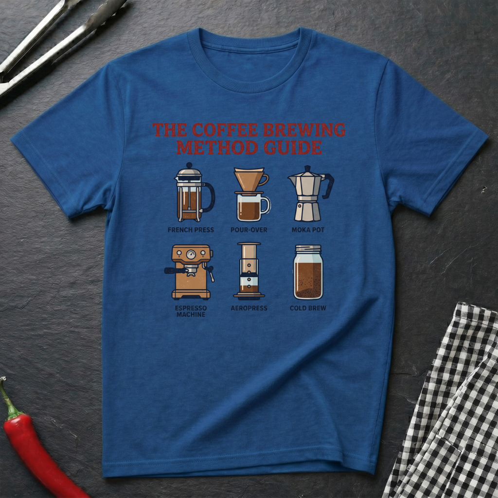 Coffee Brewing Guide T-Shirt