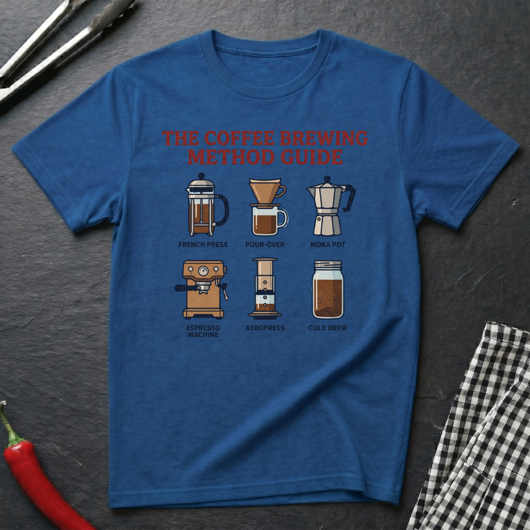 Coffee Brewing Guide T-Shirt
