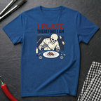 Plate Therefore I Am T-Shirt