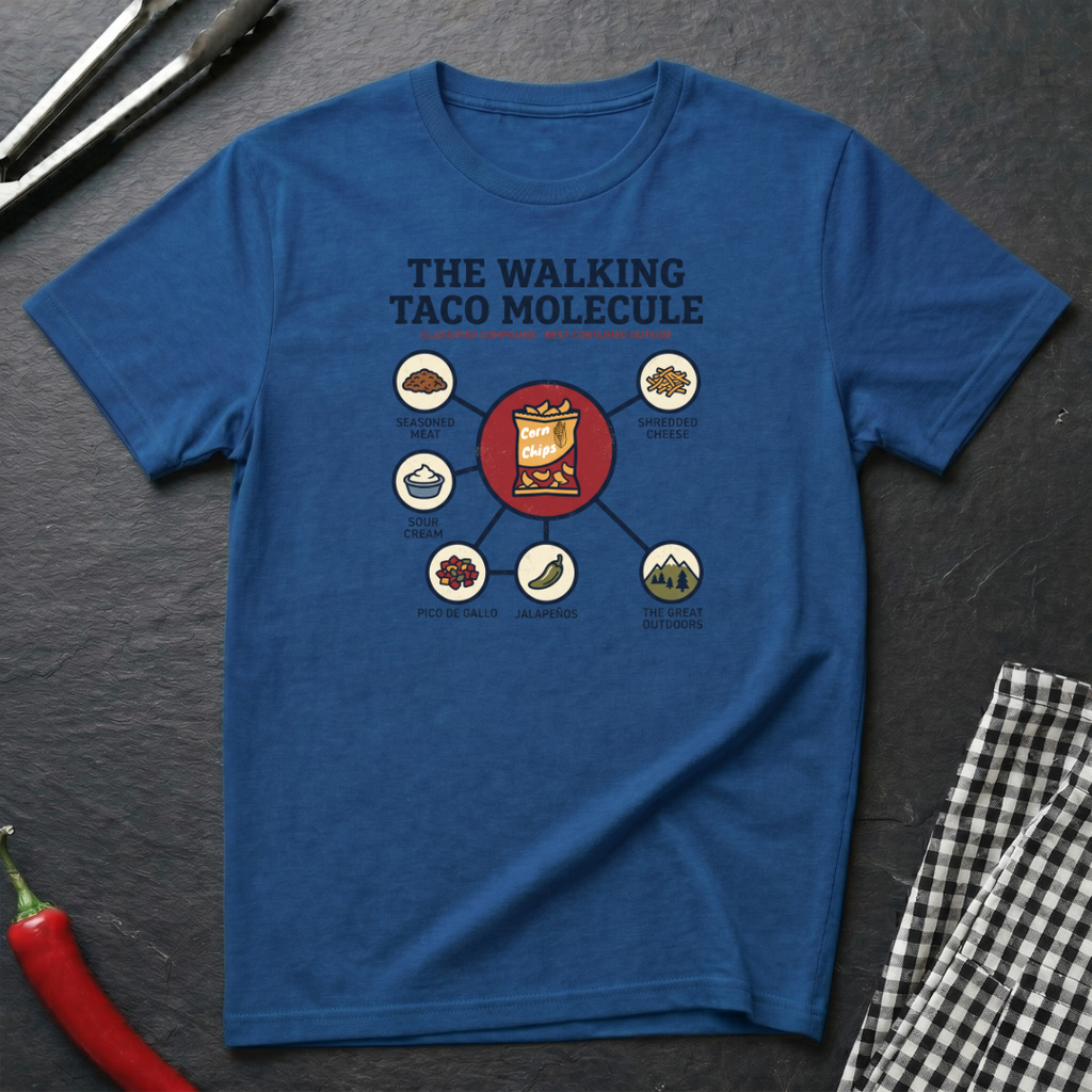 Walking Taco Molecule T-Shirt