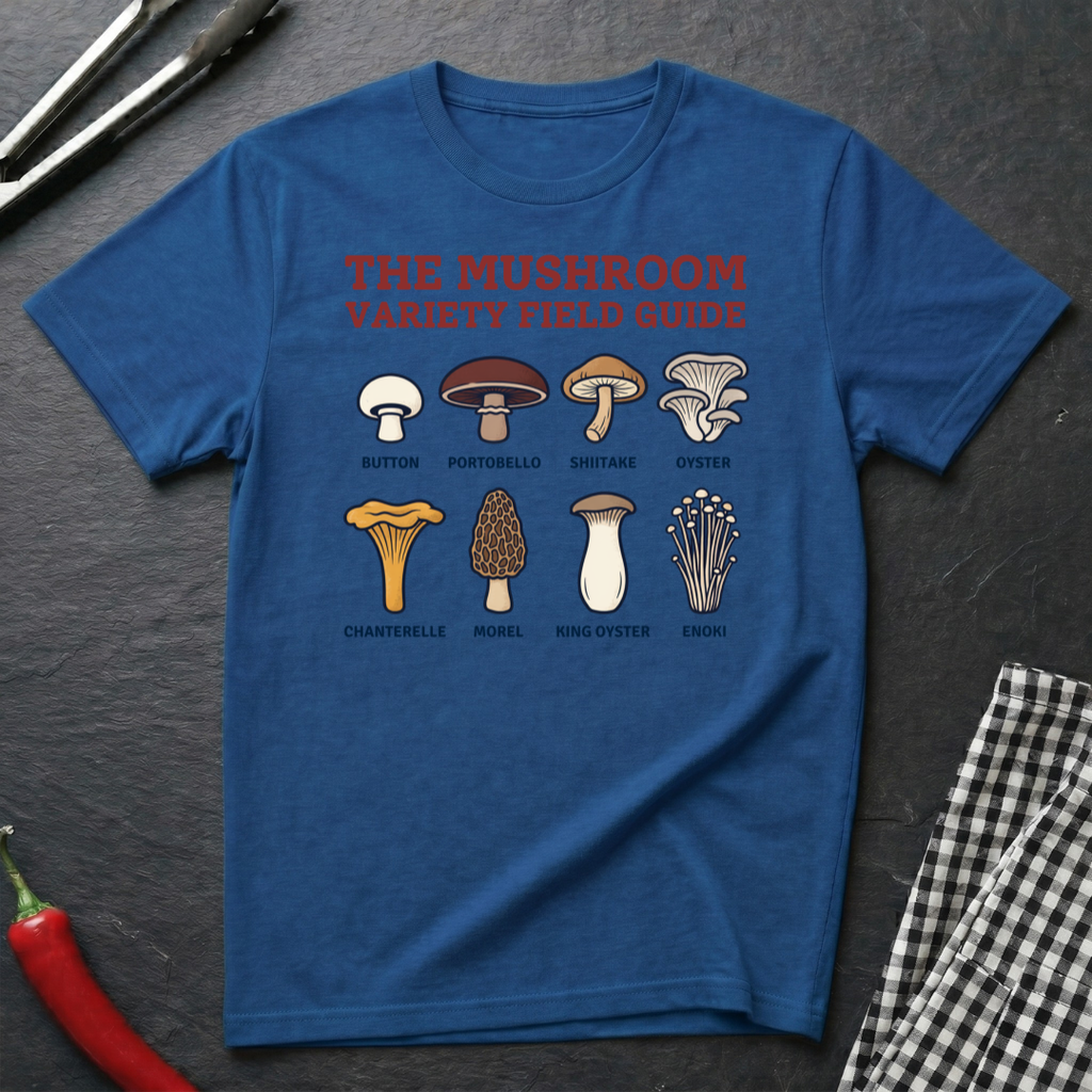 Mushroom Field Guide T-Shirt