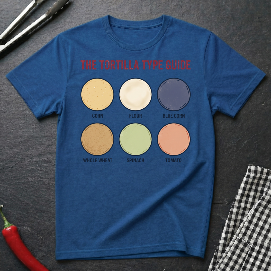 Tortilla Type Guide T-Shirt