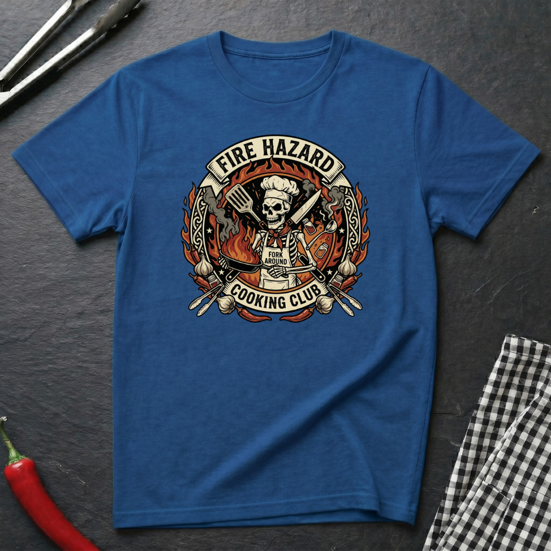 Fire Hazard Cooking Club T-Shirt