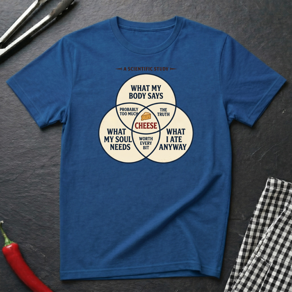 Cheese Need Diagram T-Shirt