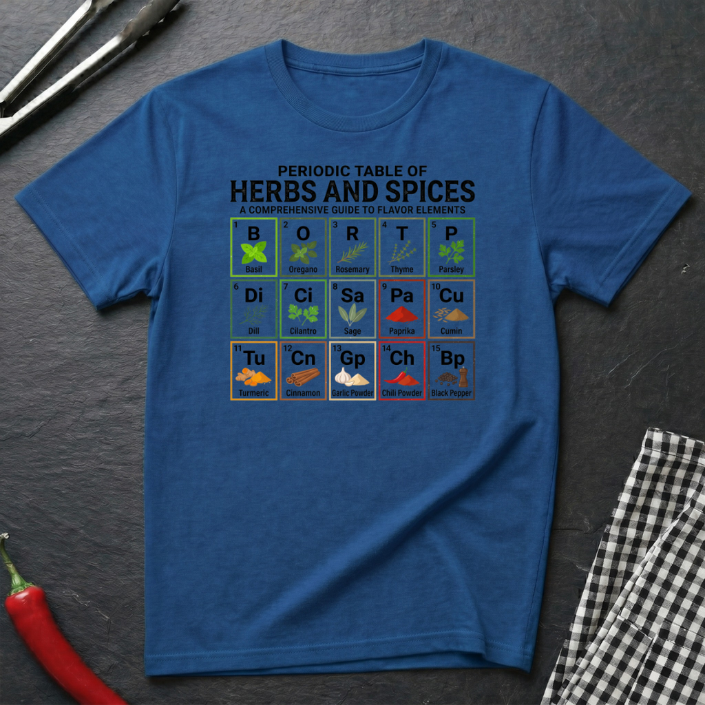 Table of Herbs & Spices T-Shirt