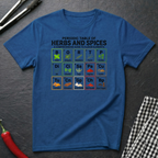 Table of Herbs & Spices T-Shirt