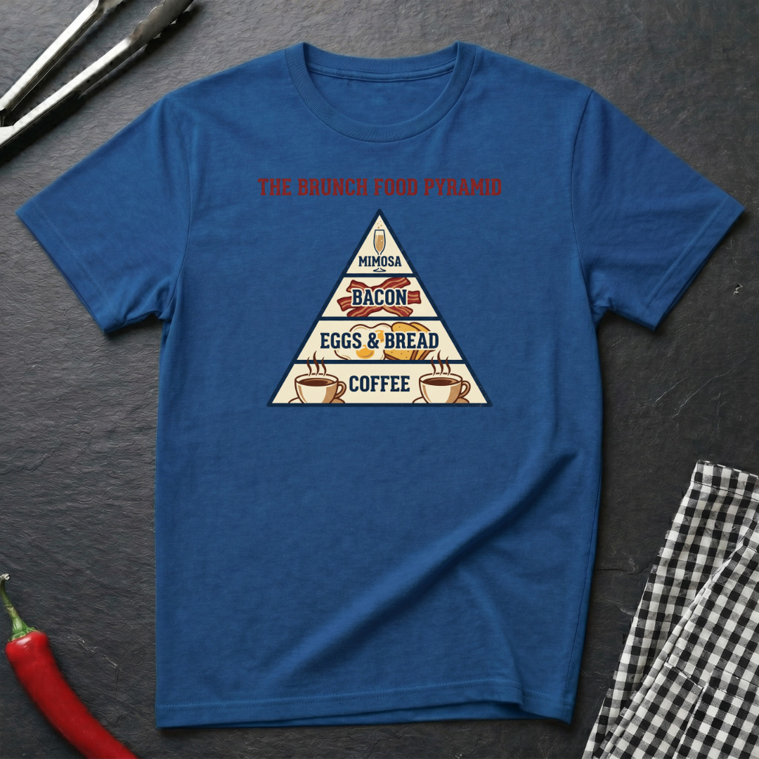 Brunch Food Pyramid T-Shirt