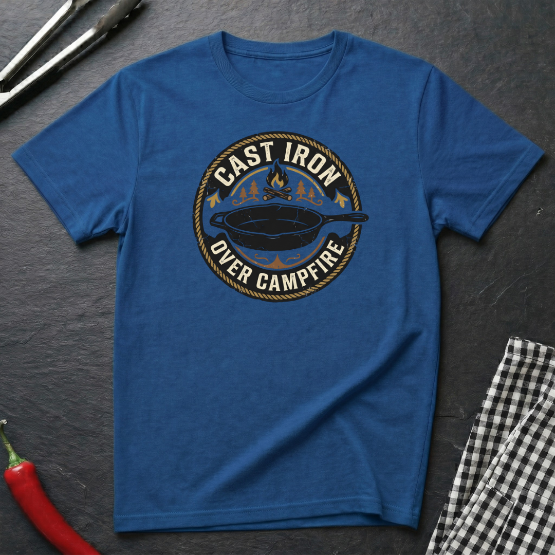 Cast Iron Over Campfire T-Shirt