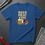 Beer Meat Fire T-Shirt