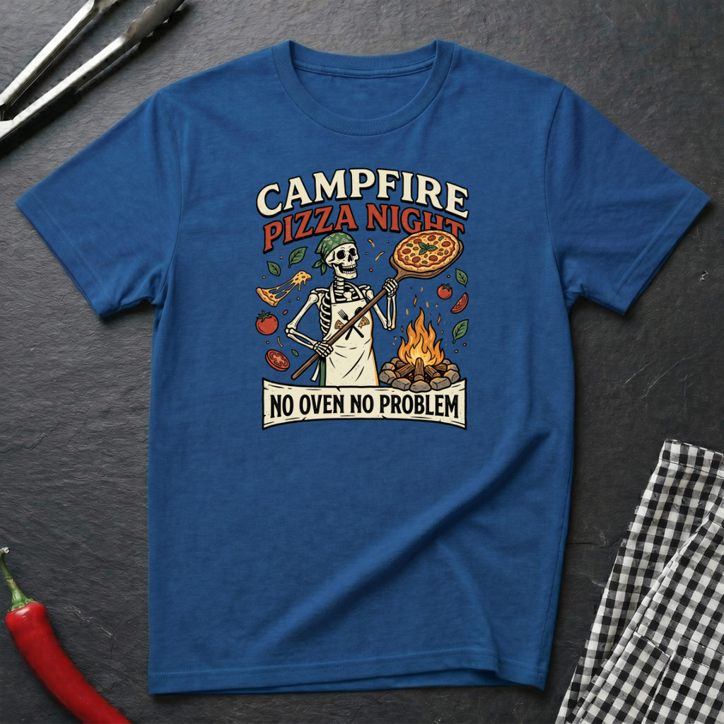 Campfire Pizza Night T-Shirt