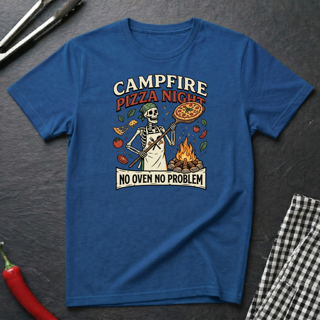 Campfire Pizza Night T-Shirt
