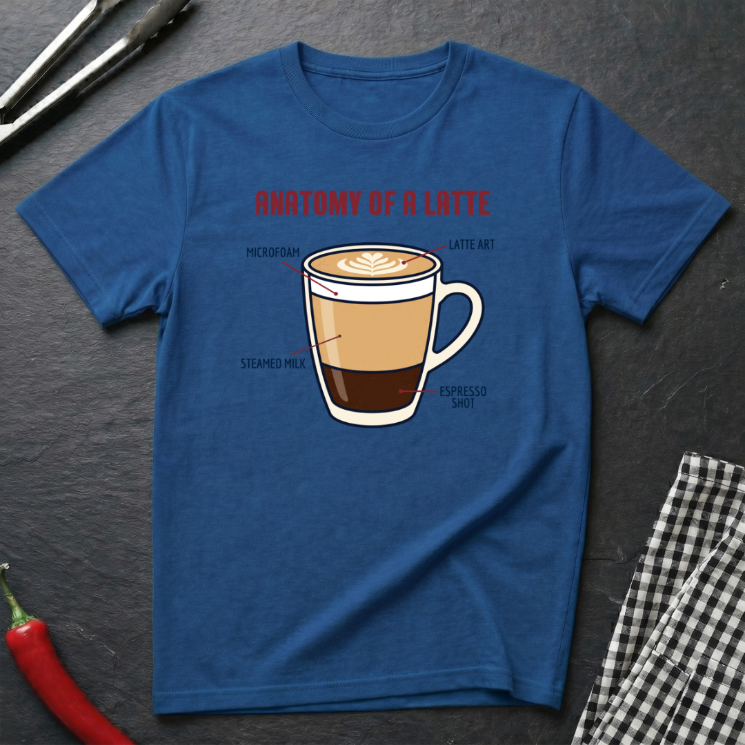 Latte Anatomy T-Shirt