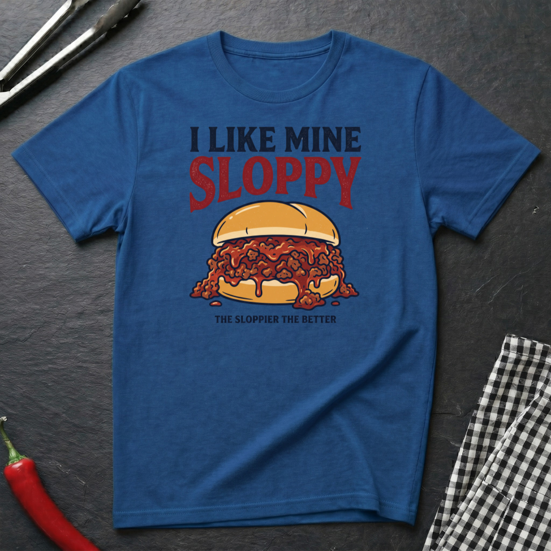 I Like Mine Sloppy T-Shirt