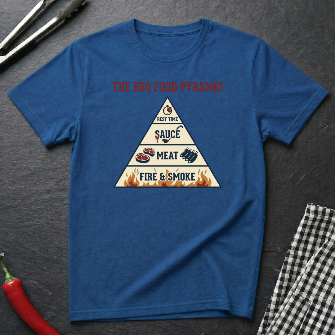BBQ Food Pyramid T-Shirt
