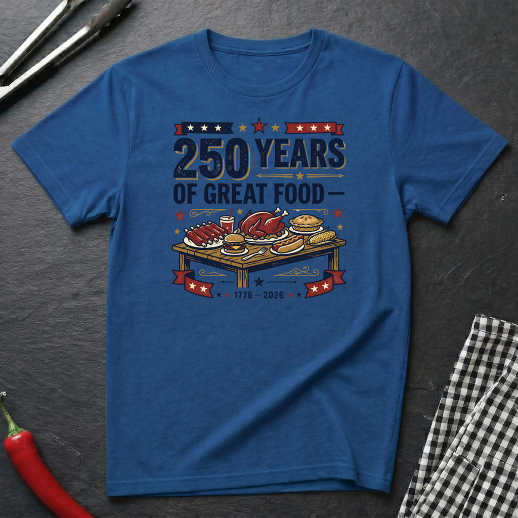 250 Years Of Food T-Shirt