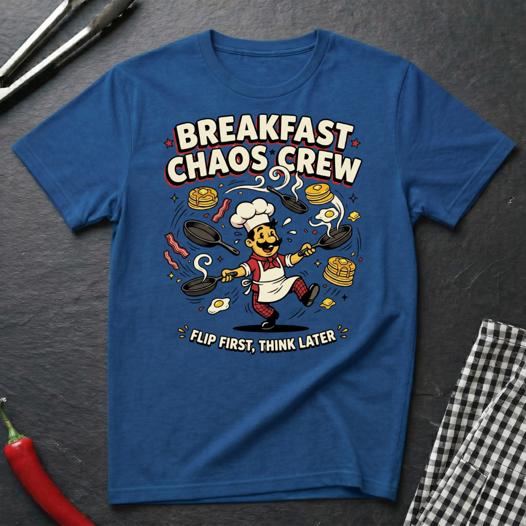 Breakfast Chaos Crew T-Shirt
