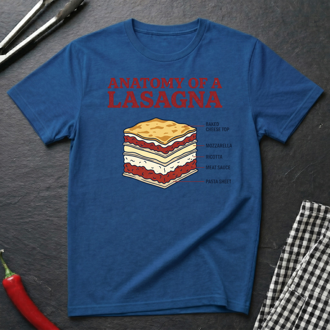 Lasagna Anatomy T-Shirt