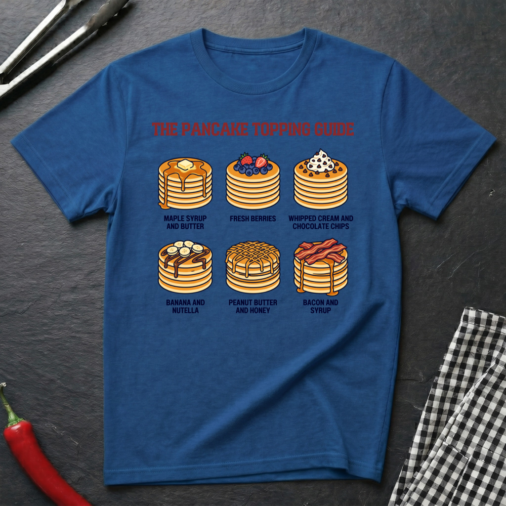 Pancake Topping Guide T-Shirt