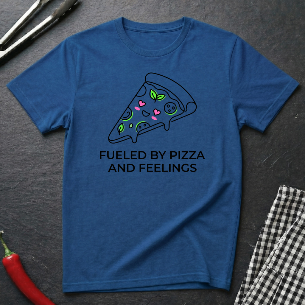 Fueled By Pizza and Feelings T-Shirt