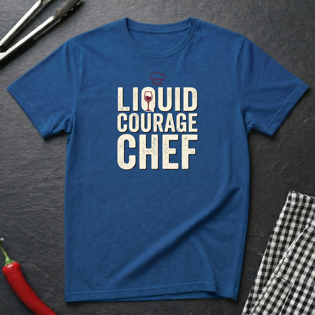 Liquid Courage Chef T-Shirt